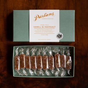 Pärlans VANILJA & MERISUOLA toffee 100g